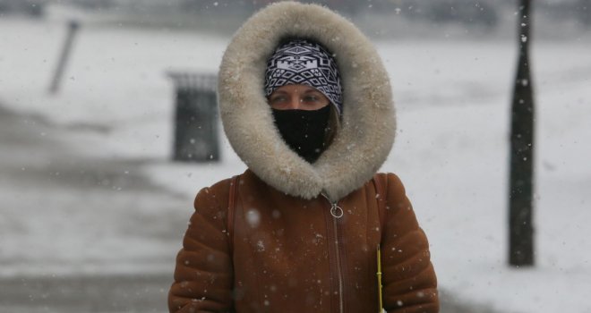 U BiH upaljena dva meteoalarma: Snijeg stiže večeras, a evo kada se očekuje novi val hladnoće