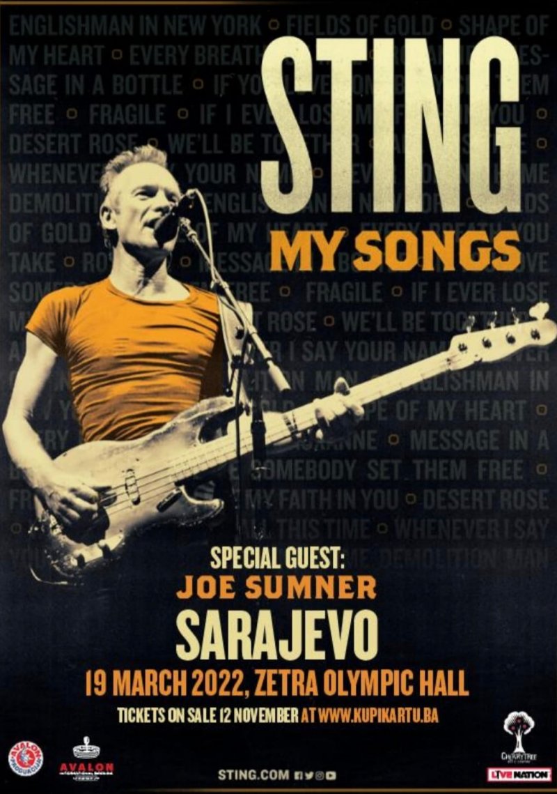 sting-my-songs-tour-sarajevo-poster sting-my-songs-tour-sarajevo-poster
