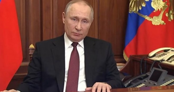 Ovako je Putin objavio napad na Ukrajinu: 'Položite oružje i vratite se kućama'