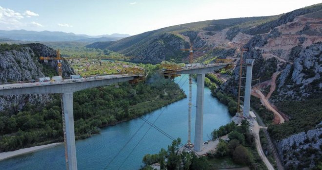 Konačno poznat datum: Evo kada će most Hercegovina i dionica do Počitelja bit pušteni u promet