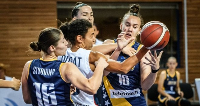  Francuska savladala juniorke BiH sa teških 110:28, selekcija ipak ostaje u osmini finala