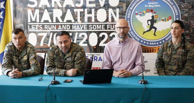 Više od 1.700 učesnika na Sarajevskom maratonu i vojnom regionalnom polumaratonu