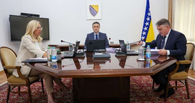 Predsjedništvo BiH odgodilo razmatranje Nacrta zakona o budžetu