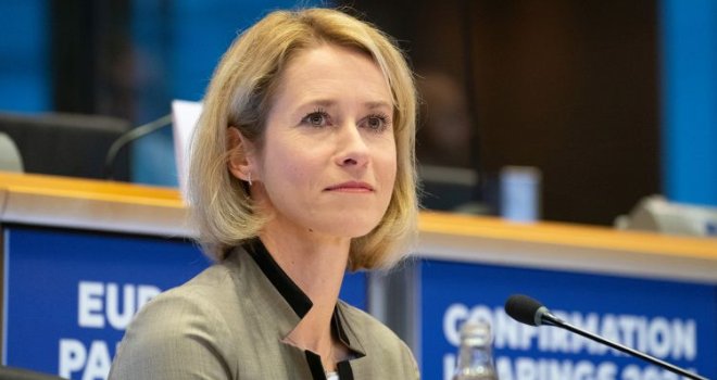 Kaja Kallas pred posjetu Sarajevu: 'Ne može se tolerisati napad na jedinstvo Bosne i Hercegovine!'