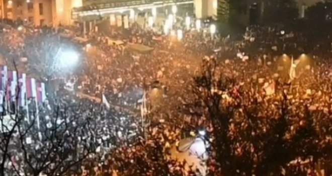 Sto dana od tragedije u Novom Sadu: Studenti širom Srbije nastavljaju s protestima, u Beogradu blokada mosta Gazele  