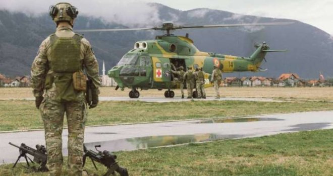 Helikopteri EUFOR-a nastavljaju intenzivne vježbe: Jeste li ih vidjeli u akciji?