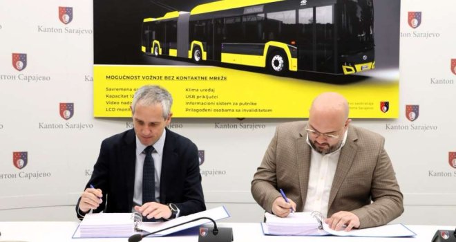 Sarajevo kupuje deset novih Solaris trolejbusa