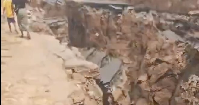 Društvenim mrežama širi se zastrašujuća snimka rascjepa u Mijanmaru, geologinja iznijela šokantan podatak