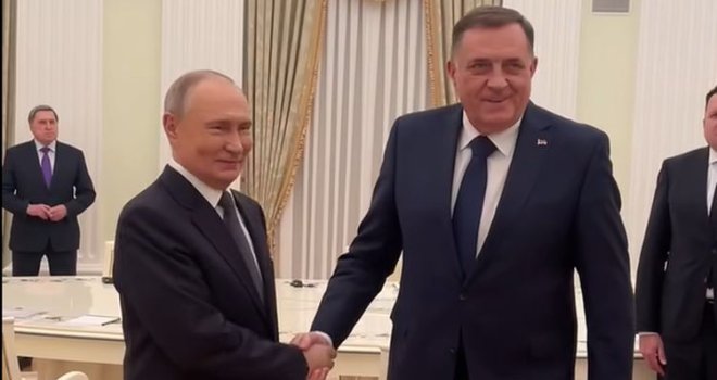 Dodik nakon sastanka s Putinom: 'Upoznat je sa situacijom u RS i BiH'