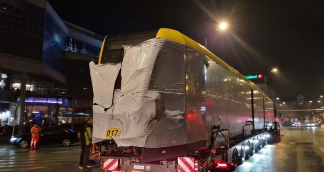 U Sarajevo stigao još jedan novi tramvaj