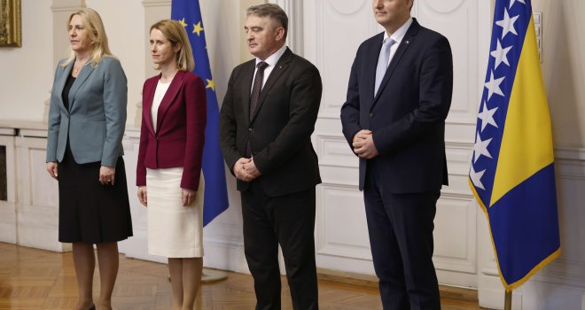 Kallas u Predsjedništvu: 'Pozdravljamo to što državni službenici nisu podlegli pritiscima i napustili posao...'
