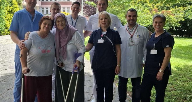 U Općoj bolnici urađene operacije ugradnje totalne endoproteze oba koljena u jednom aktu