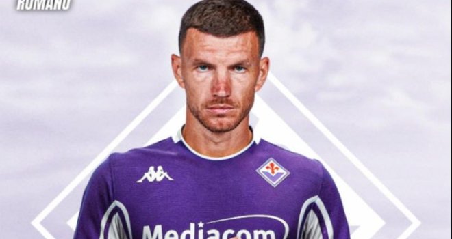 Edin Džeko ponovo u Italiji: Bh. Dijamant i zvanično postao novi napadač Fiorentine