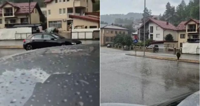 Dok cijela BiH gori pod toplotnim talasom: Stanovnike ovog bh. grada iznenadio je snažan pljusak