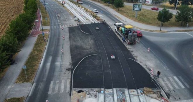 Završeni radovi i na četvrtoj raskrsnici tramvajske pruge od Ilidže do Hrasnice
