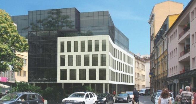 U centru Sarajeva gradi se moderni poslovni objekat: Godinama zapušten prostor dobija novi izgled  