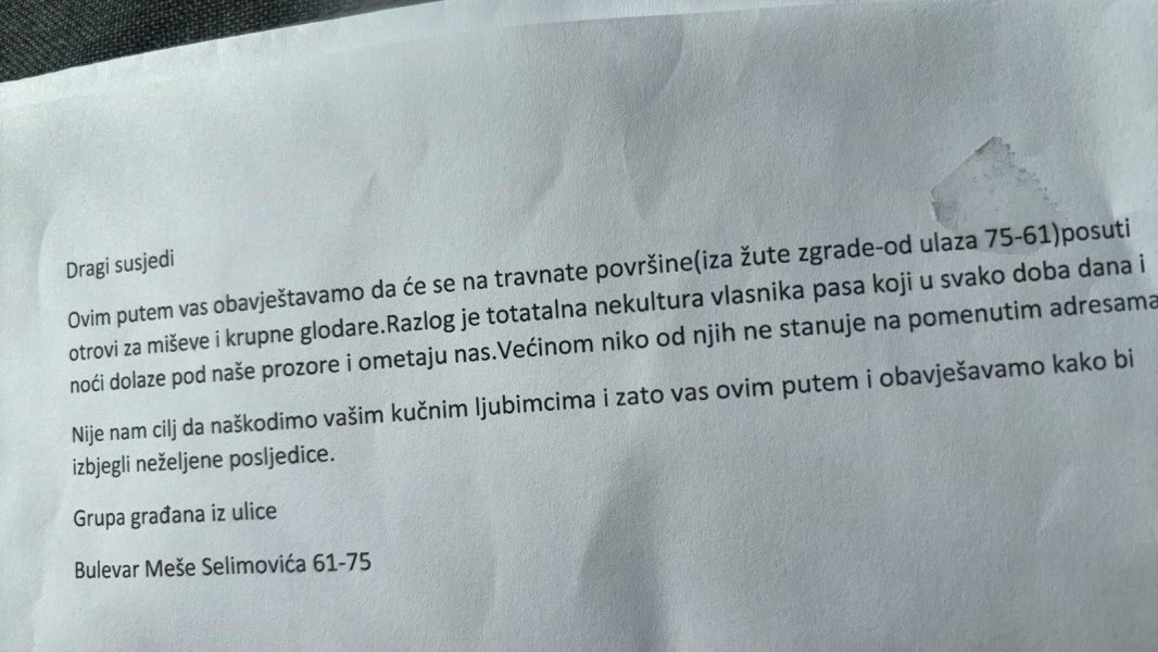 prijetnja-trovanje-pasa-sarajevo