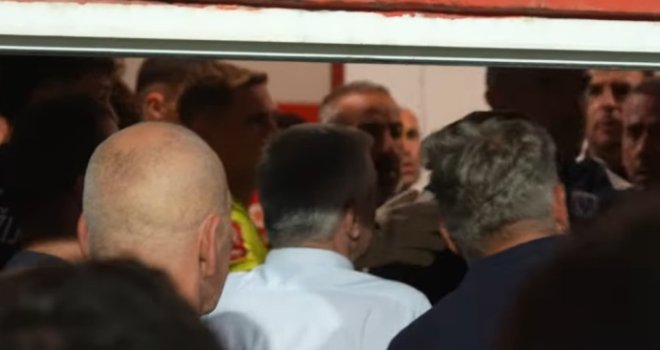 Šta se zaista dešavalo u tunelu tokom poluvremena: Željezničar objavio snimak napada koji sudije nisu mogle vidjeti