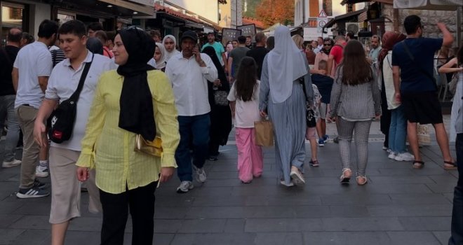 Sarajevo krcato turistima: Britanci, Nijemci, Italijani, Turci... Evo odakle nam najviše dolaze