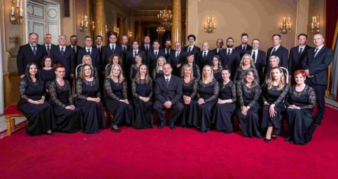'Simfonija Sarajeva': Spektakularan koncert hora Opere NPS i Sarajevske filharmonije