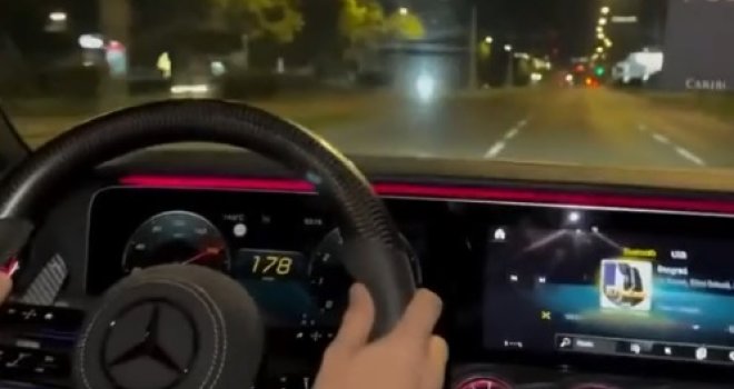 Ima li kraja bahaćenju: Mladić kroz Sarajevo vozio čak 180 km/h