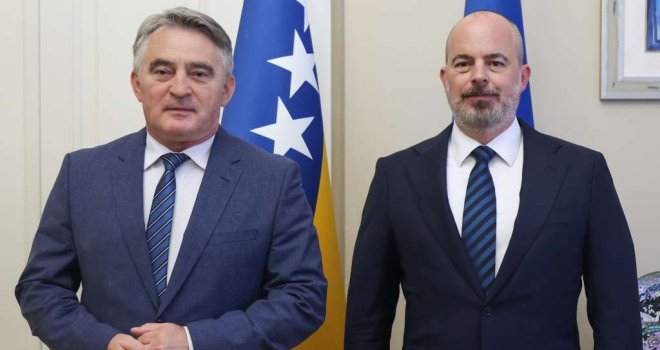 Stigao novi otpravnik poslova SAD-a u BiH: Komšić i Ginkel razgovarali o unapređenju saradnje